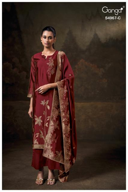 Ganga raashii 4967 wholesale dress materials for sale